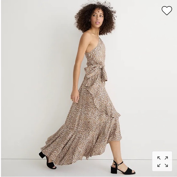 J. CREW Collection Limited Edition One Shoulder Gown Dress NWT - Picture 7 of 12